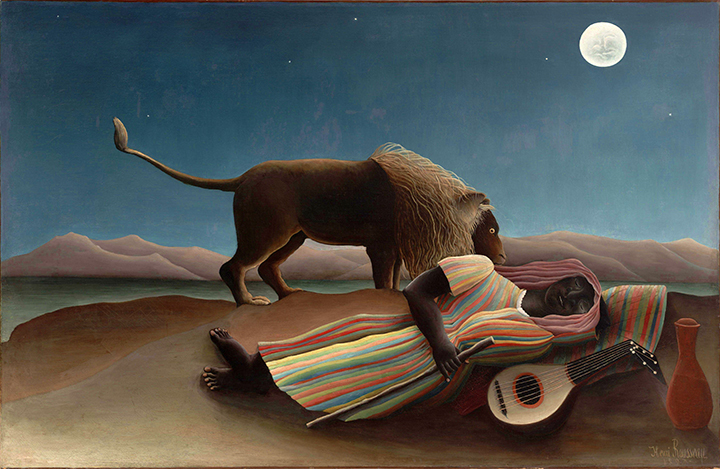 Henri Rousseau - Sleeping Gipsy